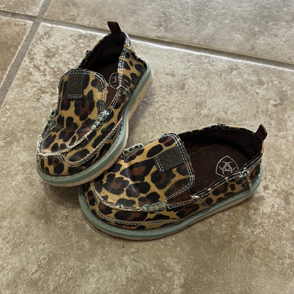 Ariat Lil’ Stompers Leopard - Picture 1 of 5